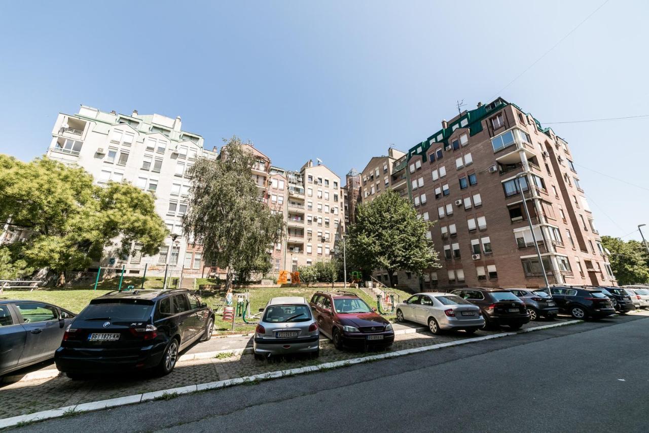 Gray Luxe Appartement Belgrado Buitenkant foto