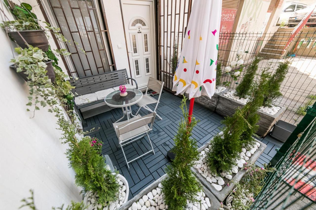 Gray Luxe Appartement Belgrado Buitenkant foto